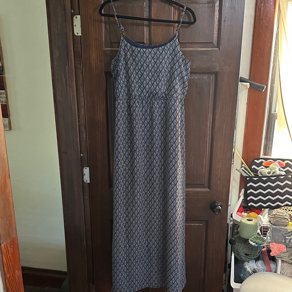 Forever 21 Navy Diamond Maxi Dress